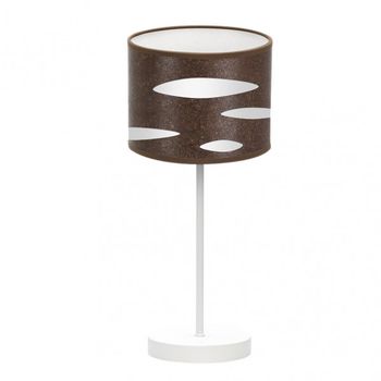 Sobremesa Odra 1xe14 Blanco/oxido 42x17x17 Cm marca FABRILAMP
