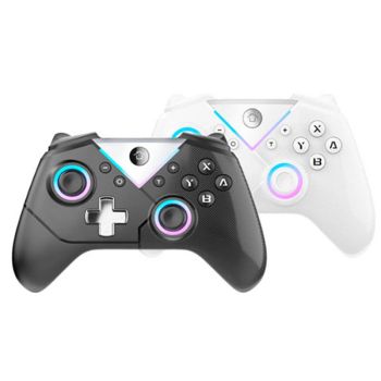 Controlador de juego inalámbrico Bluetooth CM-617 con joystick de efecto Hall, anti-drift, iluminación RGB, control de m