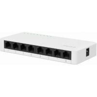 gembird nsw-g8-01 switch no administrado gigabit ethernet 8 puertos blancos