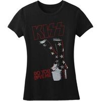 kiss tops y camisetas do you love me para mujer