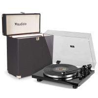 tocadiscos audizio toledo bluetooth rca traccion por correa 3345 rpm con maleta rc32
