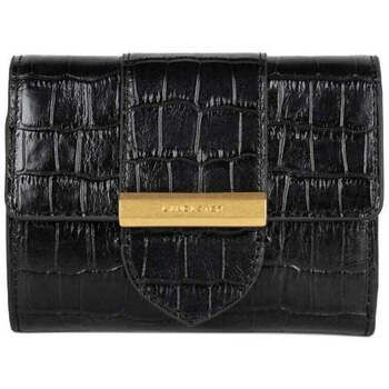LANCASTER Cartera Cartera Exo Ily Negro Estampado de cocodrilo para mujer