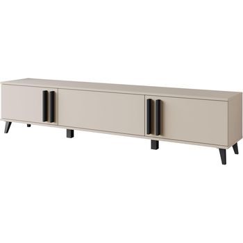 Mueble De Tv Helsinki 180 Cm, Mueble De Televisión Con Patas Altas, Muebles De Salón, Color Congo