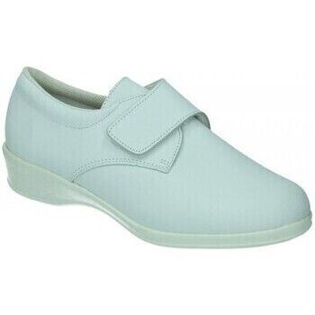 Dchus Zapatos de trabajo Zueco cerrado piel para mujer