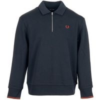 fred perry jersey half zip collared sweatshirt para hombre