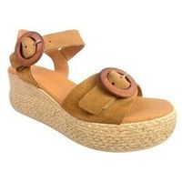 eva frutos alpargatas sandalia senora 3777 cuero para mujer
