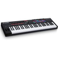m-audio oxygen pro 61 teclado controlador midi usb con 61 teclas negro