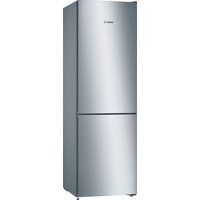 bosch serie 4 kgn36vleag 6040 fridge freezer - silver silver