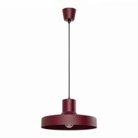 lampara colgantes borgona acero alt 120 cm