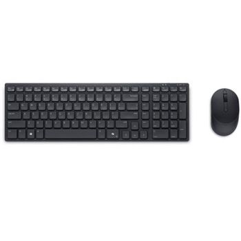 Teclado de membrana Dell KM555 Layout ES Bluetooth e inalámbrico con ratón incluido negro
