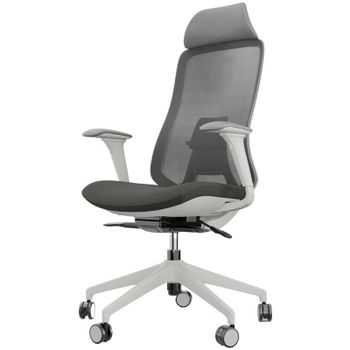 Spacio Asmara Silla de Oficina Blanca/Negra