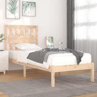 cama individual  cama para adultos  estructura de cama madera maciza de pino 90x190 cm cfw970921