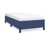 estructura de cama de tela azul 80x200 cm