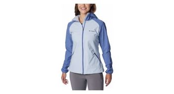Chaqueta softshell columbia heather canyon azul para mujer