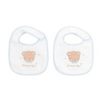 set de 2 baberos rizopique dream big azul