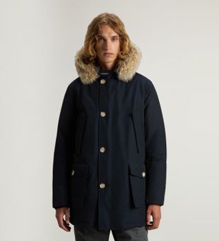 Woolrich para hombre. CFWOOU0482MHUT0001 Parka Arctic marino (M), Casual, Algodón