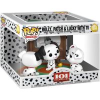 figura funko pop moments 101 dalmatas - puppies