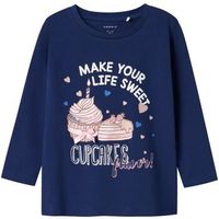 name it camiseta manga larga 13246640-blu para nina