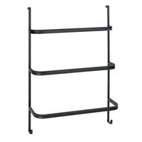 toallero puerta  ducha irpinia wenko negro