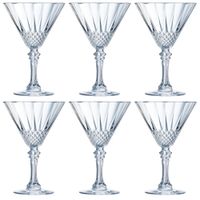 juego de 6 copas coctel cristal 27 cl