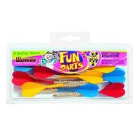 pack  dardos harrows fun darts laton 2ba 4mm set 3 unid