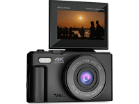 camara - prixton xplorer dv900 64 megapixel 4k 3840p 3 pantalla lcd ips flash negro