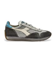 diadora para hombre 201182642 zapatillas equipe dirty sv evo gris azul 405 piel plano cordones casual