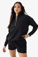 pantalon corto deportivo deportivo con bordado dsgn studio negro