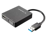 lenovo adaptador usb 30 a vgahdmi universal lenovo