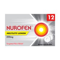 nurofen ibuprofen 200mg meltlets lemon