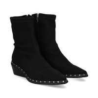alma en pena botines con tacon mujer - negro talla 37