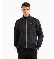 ea7 para hombre 7m000424af13569 chaqueta bomber negro 3xl casual poliester