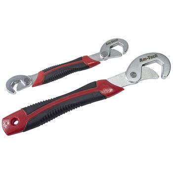 2pc Self Adjusting Wrench Set