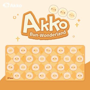 Alfombrilla de ratón Akko Bun-Wonderland 900x400, alfombrilla de ratón de goma de gran tamaño, alfombrilla de escritorio, accesorios de ordenador para jugadores, borde de costura gruesa para juegos