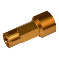 lugnuzz magnetic wheel nut covers 17mm x20 gold