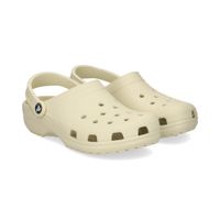 crocs zuecos mujer - beige talla 7