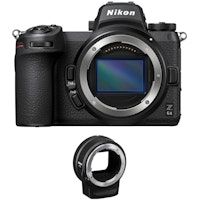 z6 ii cuerpo  adaptador de montaje nikon ftz