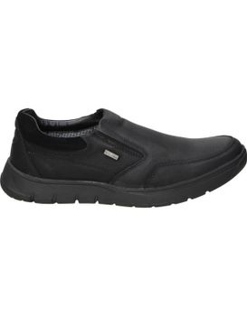 Zapato Mocasín De Piel Nature Picual 01 Negros Para Hombre 45