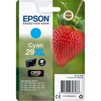 epson 29xl strawberry cyan ink cartridge cyan
