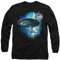 star trek camiseta manga larga ship 30 para mujer
