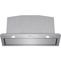 neff d57mh56n0b canopy cooker hood - stainless steel stainless steel