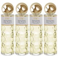 pack de 4 eau de parfum mujer saphir noches de paris 200ml