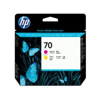cabezal de impresion hp designjet 70 magenta y amarillo