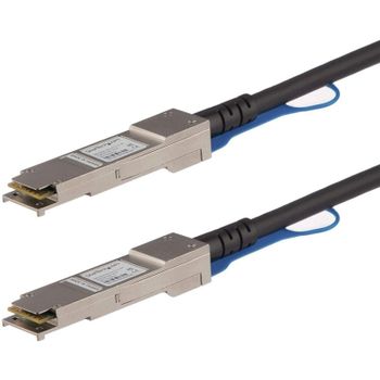 StarTech Cable de Fibra Óptica QSFP+ 1m Negro
