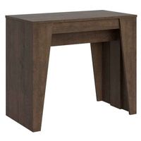 consola extensible 90x48204 cm anvar small nogal