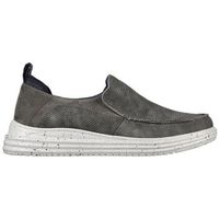 skechers mocasines mocasin proven renco gris para hombre