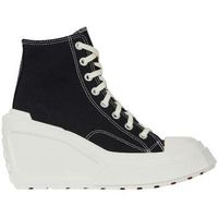 converse zapatos de tacon baskets run star legacy cx hi noire para mujer