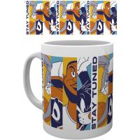 taza space jam a new legacy stay tuned ceramica 320 mls