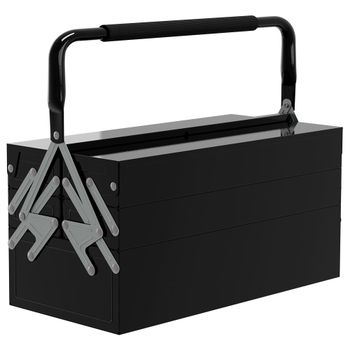 Caja de herramientas 45x20x34.5 cm negro