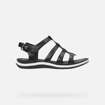 GEOX Sandal Vega Mujer Negro